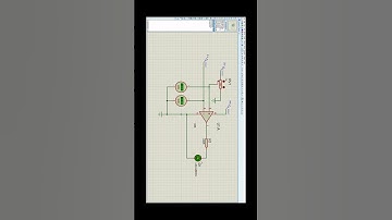 simulation of comparator circuit #electronics #robotics #electric #electronic #robots #proteus