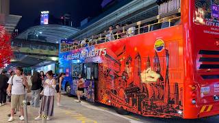 Kuala Lumpur Night Walk 🇲🇾🌆🌙| Stunning 4K City Lights Experience