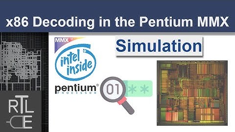 x86 Decoding Simulation in the Pentium MMX