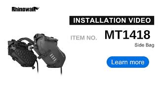 Rhinowalk MT1418 MT1428 MT1448 Side Bag Installation Video