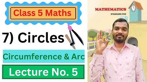 7) Circles | Class 5 Maths | Lecture 5 | Maharashtra Board | Aio Academy | By Satish Bobade.