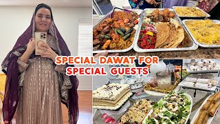 SPECIAL DAWAT FOR SPECIAL GUESTS 🥰