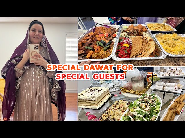 SPECIAL DAWAT FOR SPECIAL GUESTS 🥰 class=