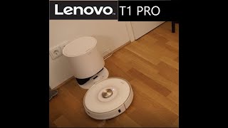 Lenovo T1 Pro Robot Vacuum Cleaner with Self Emptying Base - Unboxing and App setup Alexa and Google screenshot 1