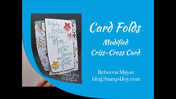 Modified Criss-Cross Card