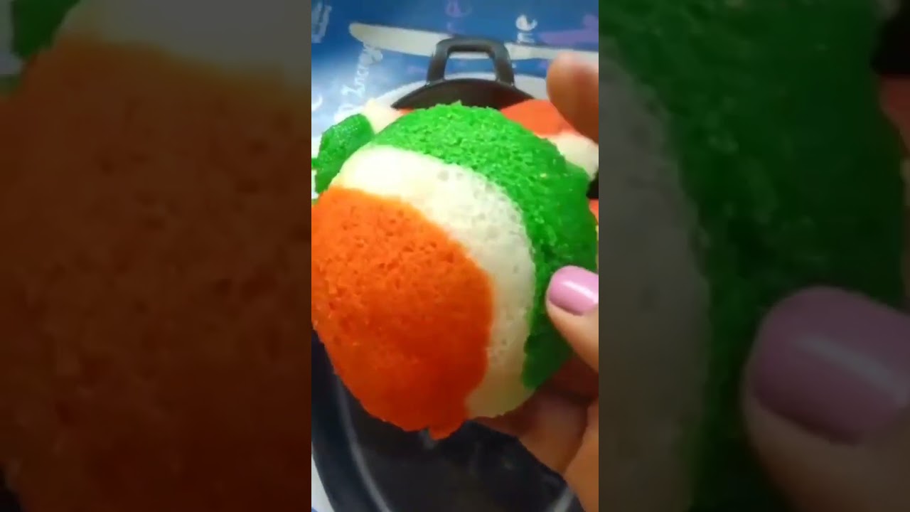Indian Flag Colours Idli.. Amazing 