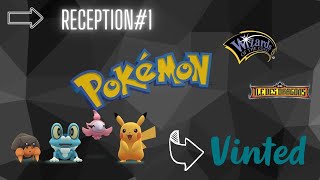 Réception Pokémon #1 + 250 Cartes Pokémon (bloc ex, wizard, Diamant et Perle, platine )
