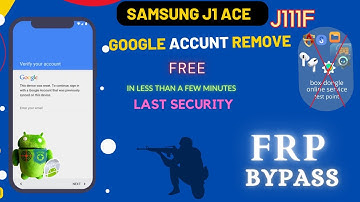 Samsung Galaxy J1 Ace SM-J111F Android 5.1.1 frp Bypass - Samsung Google Account Remove