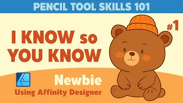 Affinity Designer For Beginners : The Pencil Tool