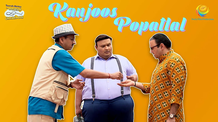 Kanjoos Popatlal Comedy Scenes! | Taarak Mehta Ka Ooltah Chashmah | तारक मेहता का उल्टा चश्मा