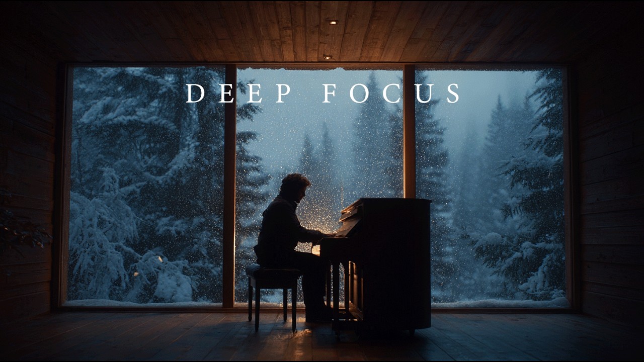 Deep Focus Piano Music for Study and Work
