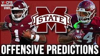 Predictions for Mississippi State Football's 2026 Offense