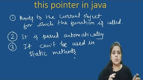 this pointer in java in hindi | this keyword in java |  java full course