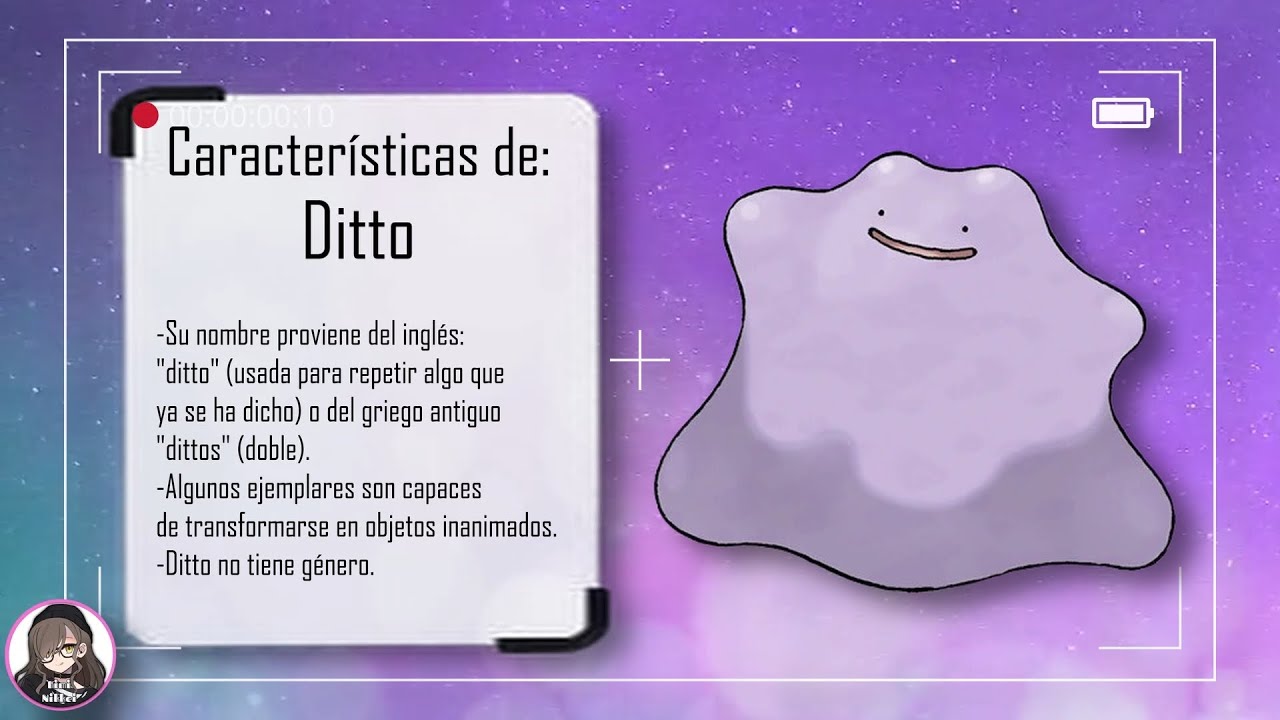 Pokémon del día 23 de enero Ditto - YouTube
