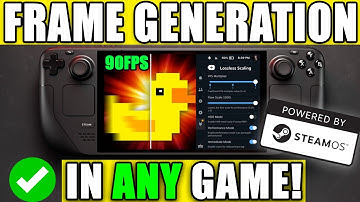 LOSSLESS SCALING ON STEAM DECK! 2X 3X 4X YOUR FPS NOW!