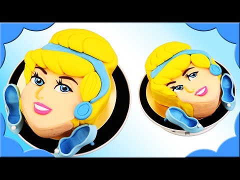 Disney Cinderella Cake Recipe | Princess Cake | Cake Decoration | Cake Ideas | Fondant Cake