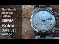 This Watch Made Me Rethink 36mm | Rolex Datejust