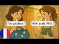Learn French Through Story ( Level 1 ) 🌟 Shopping at a Street Boutique