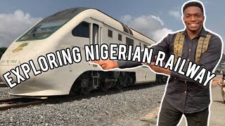 Exploring Nigerian Railway\/ My First time on a train\/ Lagos - Ibadan