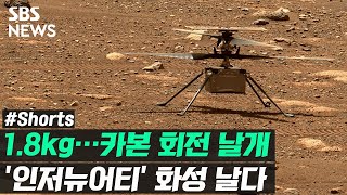 '지구 밖 행성' 첫 비행…인저뉴어티 성공 순간 / 풀영상은 #SBS뉴스 #Shorts