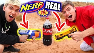 NERF EXPLODING SODA!!