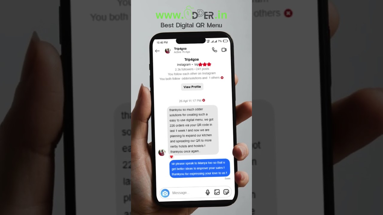 Odder Review | digital menu board | digital menu for cafe |  