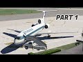 Can a Real 737 Captain fly a Tupolev Tu-154 in X-Plane 11!? | London - Moscow | PART 1/2