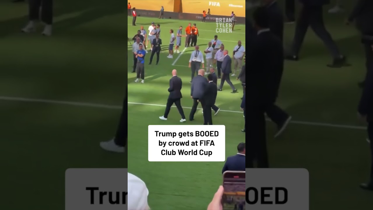 Crowd TURNS on Trump at World Cup