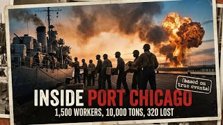 Inside Port Chicago: How 1,500 Black Workers Loaded 10,000 Tons Daily — Until Explosion Killed 320