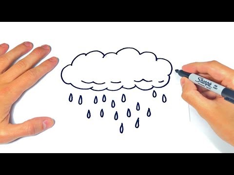 Video: Cómo Dibujar Lluvia