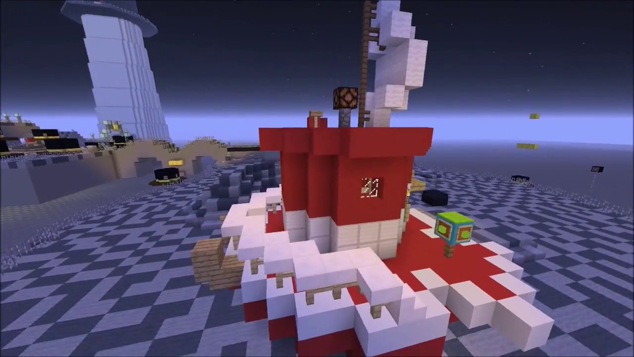 Mario Odyssey: Cap Kingdom in Minecraft - YouTube
