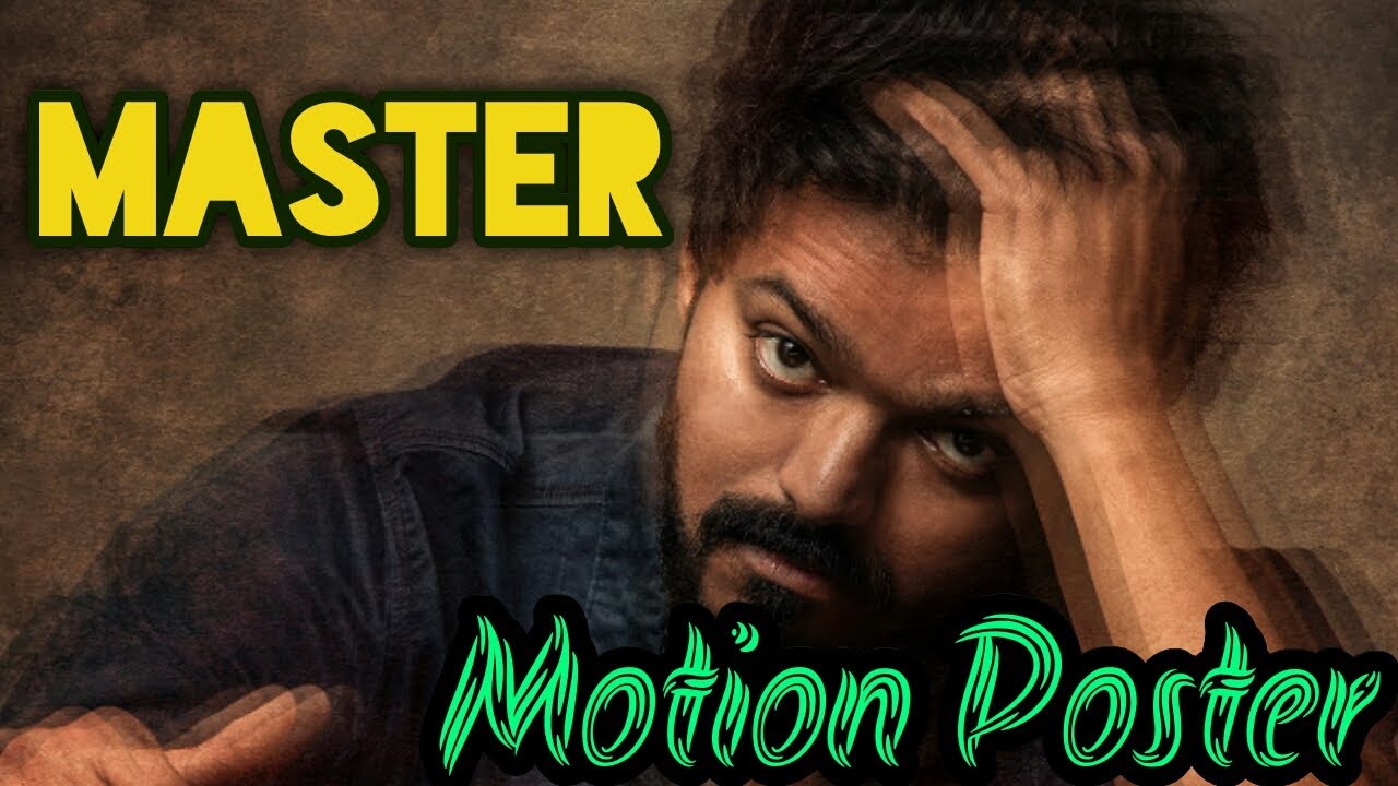 Master Motion Poster | Thalapathy Vijay | Thalapathy64 [ Fan Made ]