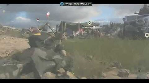 How to go prone in the Headquarters!! Call Of Duty WWII