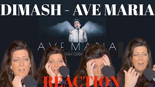 DIMASH - "AVE MARIA" LIVE - REACTION VIDEO...OMG