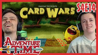 Adventure Time REACTION // Season 4 Episode 14 // Card Wars