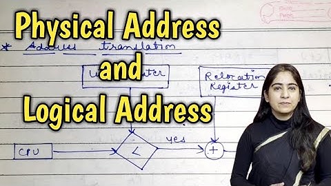 Physical Address and Logical Address in operating system | Lec-46