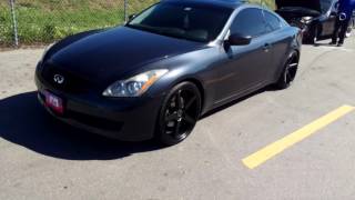 877-544-8473 20 Inch KMC KM685 District All Black Infiniti G37 Concave Rims Free Shipping
