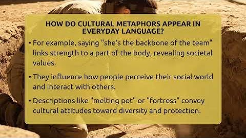 How Do Cultural Metaphors Appear In Everyday Language? - Anthropology Insights