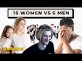 xQc Reacts to 16 Women Compete for 6 Men - Jubilee