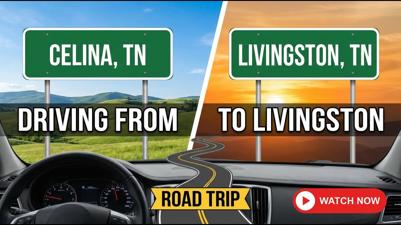 Driving from Celina to Livingston, Tennessee YouTube