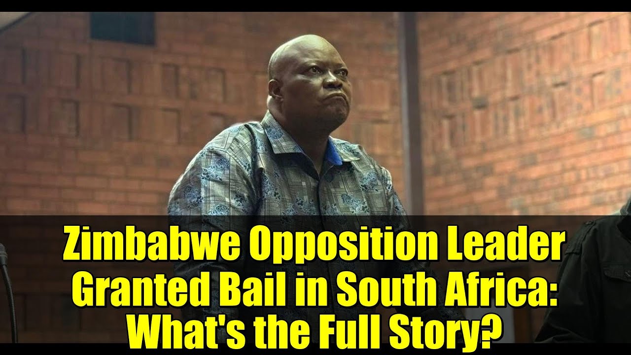 Лидер оппозиции Зимбабве освобожден под залог в Южной Африке: какова полная история?