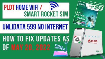 PLDT Home Wifi + Smart Rocket Unlidata 599 No Internet (How To Fix Updates as of May 20, 2022)