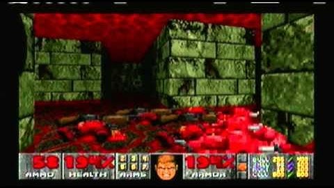 Doom 2, Level 18, The Courtyard