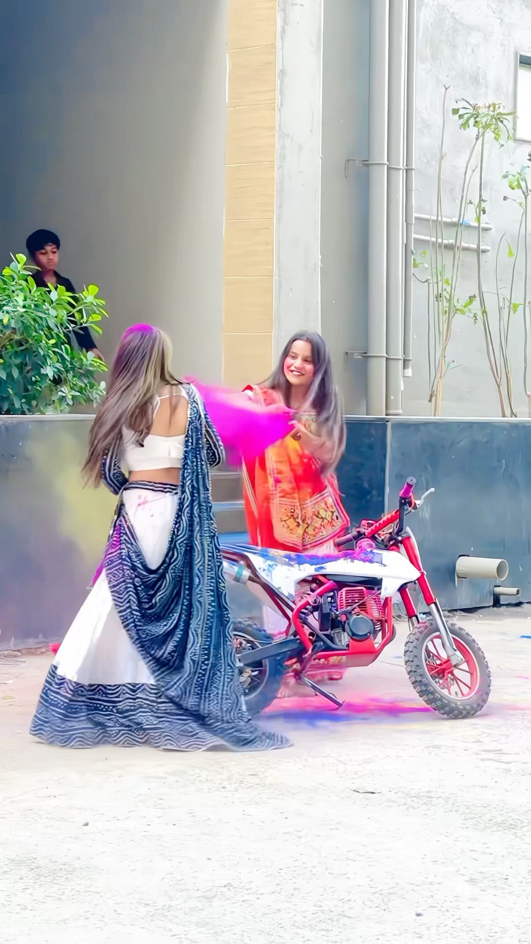 Holi Special ? ❤️Wait For End ￼??#nandini091013 #youtubeshorts #video #holi #youtube #shorts