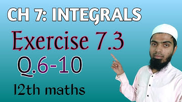 Exercise 7.3 Class 12 maths #integration Using Trigonometric identities Questions 6,7,8,9,10
