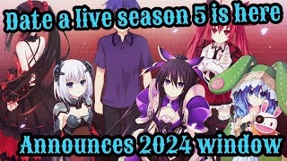 Date A Live Season 5 release date confirmed for 2024