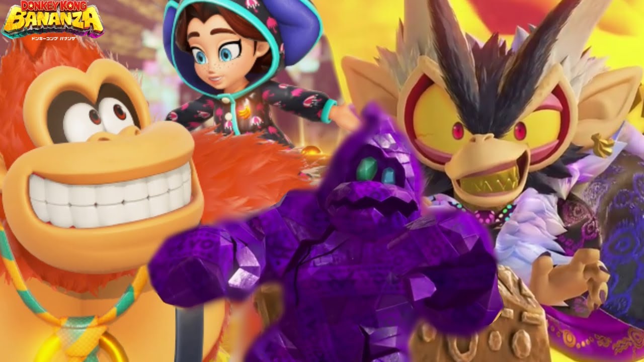豪快！何もかも破壊しまくる新ドンキーと、相棒ポリーンで世界の中心へ大冒険『ドンキーコング バナンザ』#20