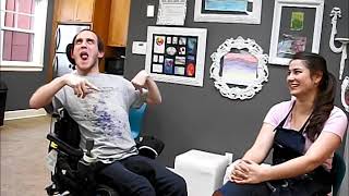 quadriplegic artist interview
