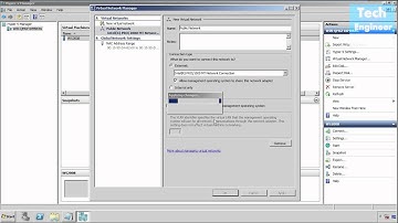 Configure Virtual Network in Hyper V - Windows Server 2008 R2