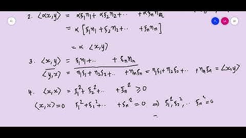 Functional Analysis Module III Class 2 Euclidean Space is a Hilbert Space